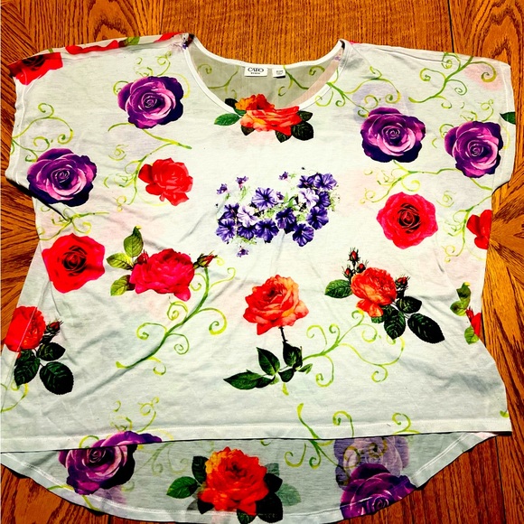 Cato ~ Women’s Top 18/20 W XL - Picture 4 of 6